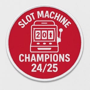 Slot Machine Champ Aufnäher