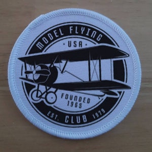 Model flying Pilot patch badge
