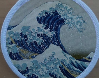Kanagawa Wave Patch Badge