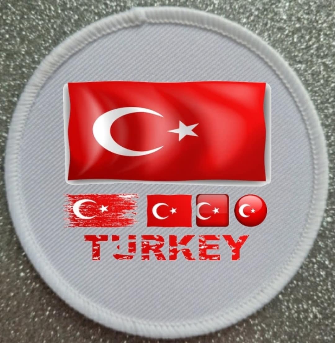 トルコ Turkiye 3 インチ パッチ バッジ - Etsy 日本