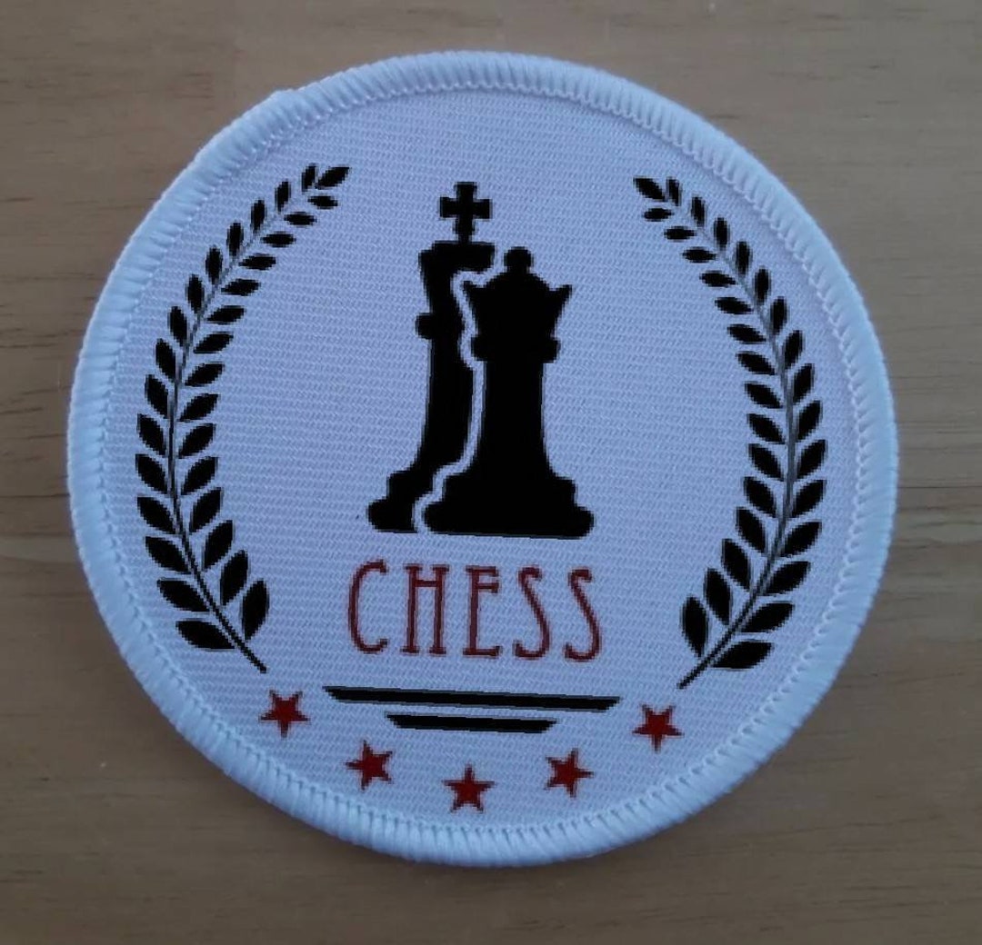 Chess Patch Badge - Etsy