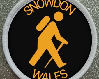 3 Inch Snowdon Sublimation Patch badge