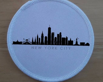 エンパイアステートビル ニューヨーク NY USA 8 cm パッチバッジ