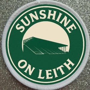 Sunshine On Leith 3 inch sublimation patch badge