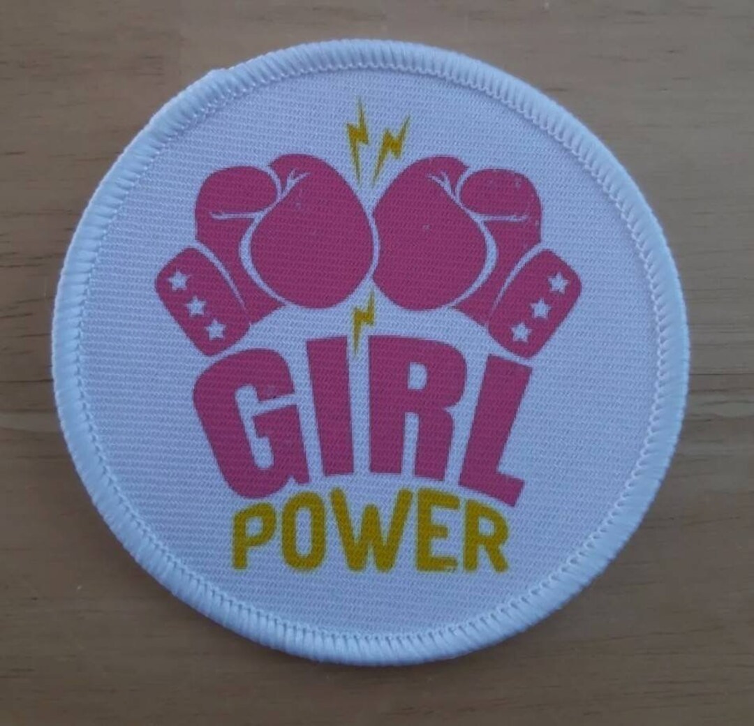 Boxing Girl Patch Badge - Etsy