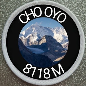 Cho Oyo 3 Inch Mountain patch badge