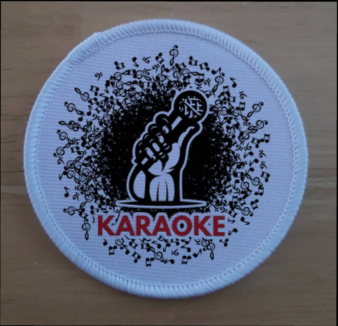 Karaoke Queen Sublimation Patch Badge - Etsy