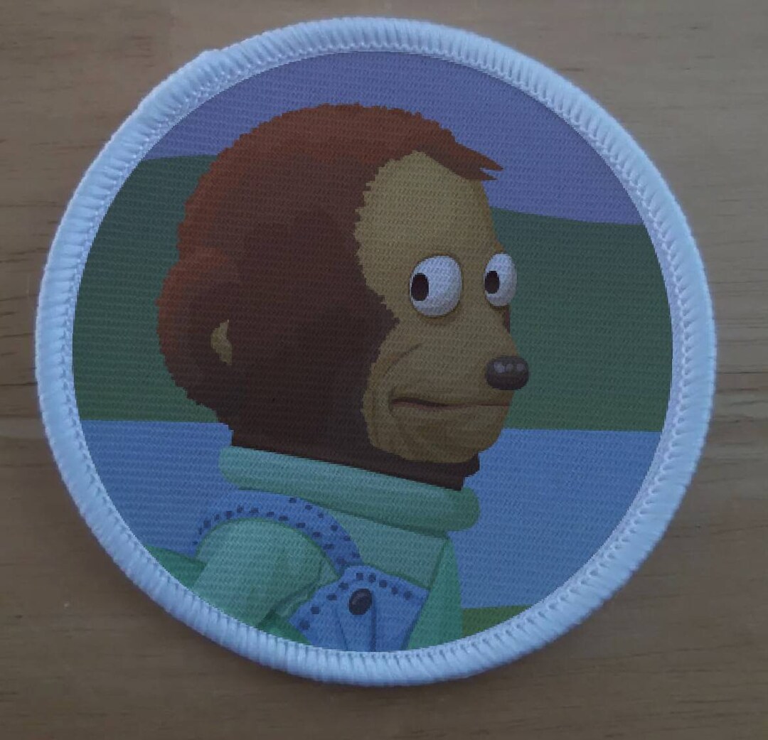 Monkey Patch Badge - Etsy