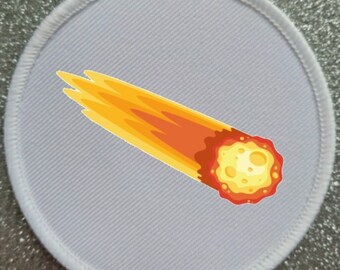 Comet 3 Inch patch badge