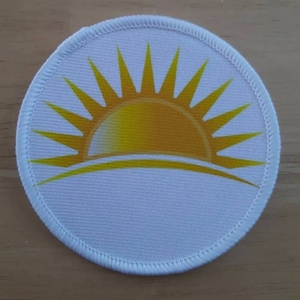 Sun patch badge