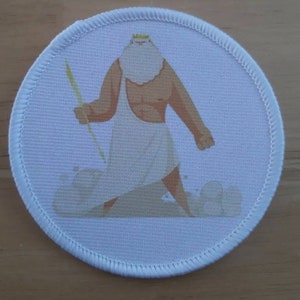 Zeus 3 inch sublimation patch