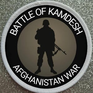 3 Inch Battle Of Kamdesh Afghanistan War patch badge
