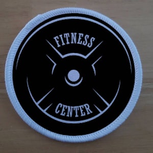 Fitness sublimation patch badge