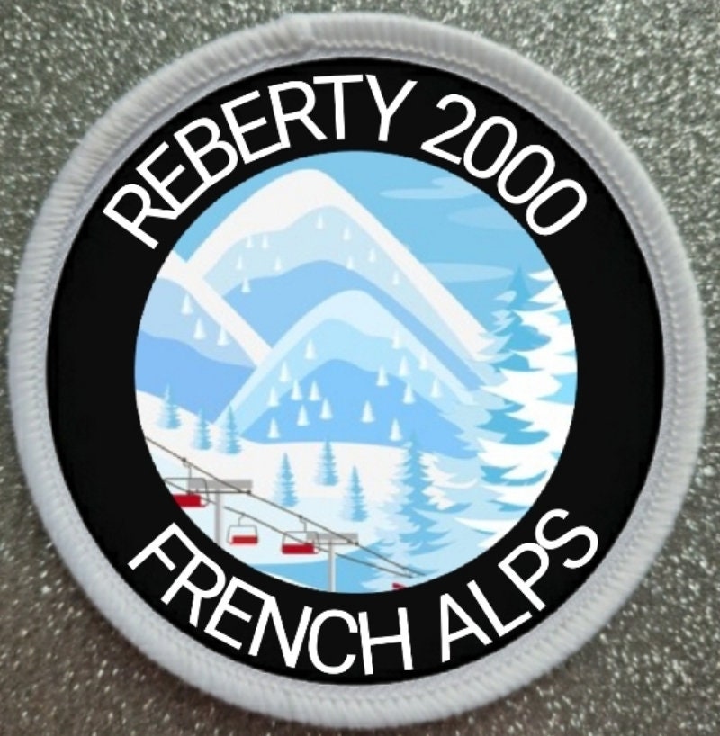 Patch Vintage Col Du Granier – Insigne Ski Montagne Années 1950/60