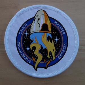 Space Mission sublimation patch badge