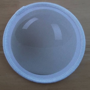 Cue ball 3 inch sublimation patch