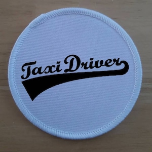 Taxi Driver patch badge