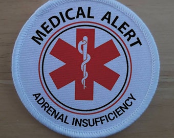 3 Inch Medical Alert patch badge