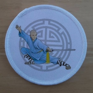 Shaolin Monk sublimation patch badge
