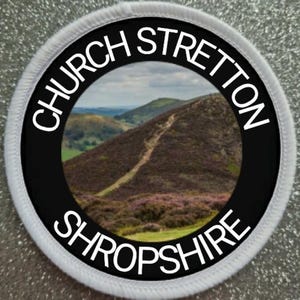 Church Stretton Shropshire 3 Inch patch badge