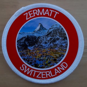 Ski Zermatt Schweiz 3-tums märke