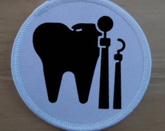 3" Dentist patch badge