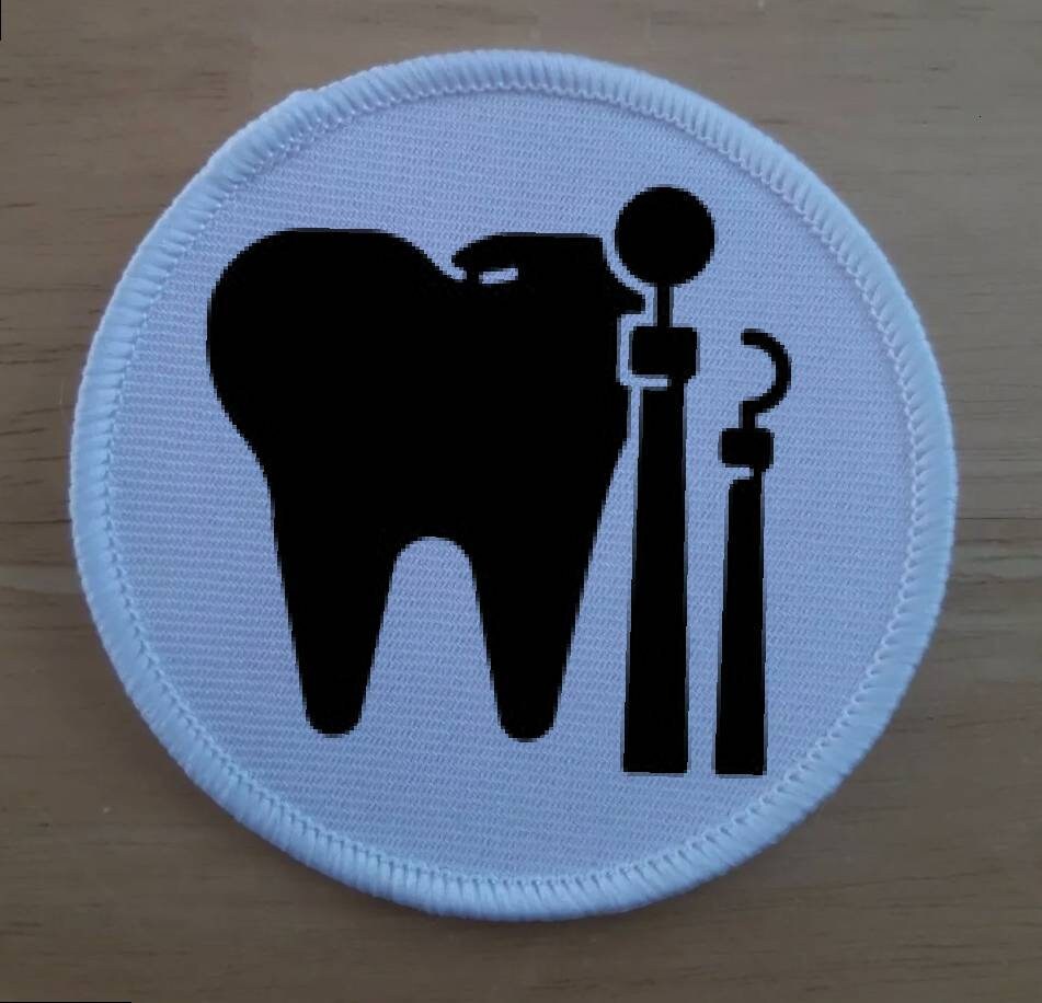 Écusson de dentiste de 3 po.