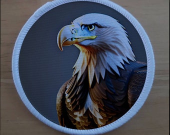 American Eagle 3 inch sublimation patch
