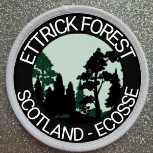 Ettrick Forest Scotland 3 Inch patch badge