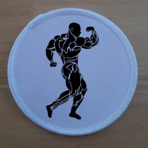 Fitness sublimation patch badge