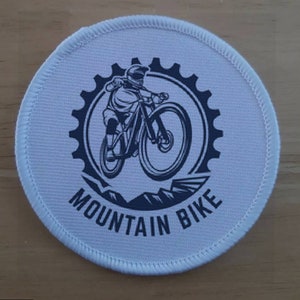 Mountain Bike Cycling Cycle Fitness Bike Biking Sports patch badge