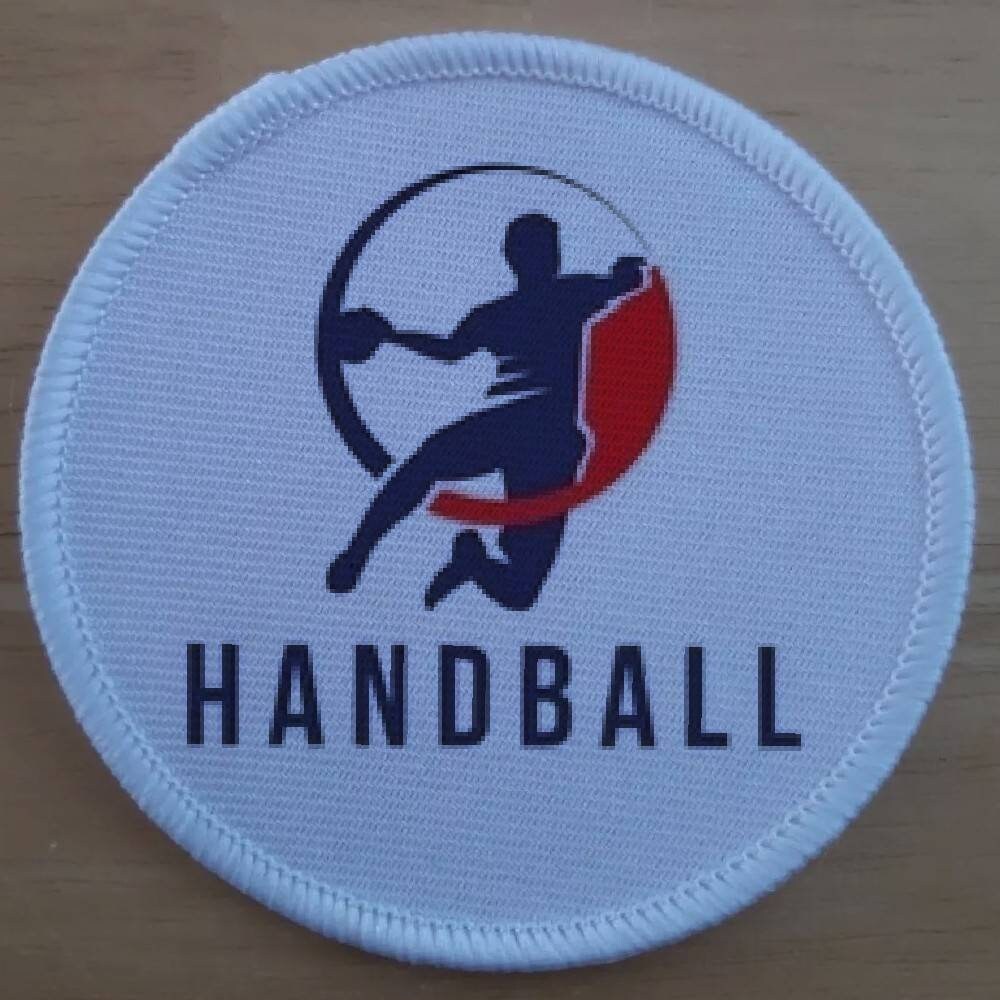 Handball sublimation patch badge Etsy