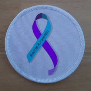 Suicide Awareness patch badge