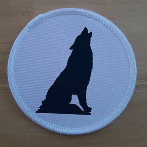 Wolf Sublimation Patch Anstecker