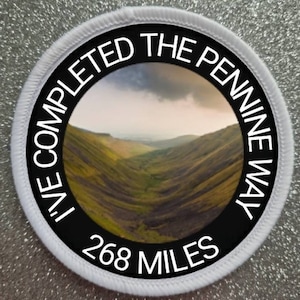 Pennine Way England 3 Inch patch badge
