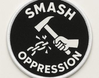 Anti Marxism Patch Badge