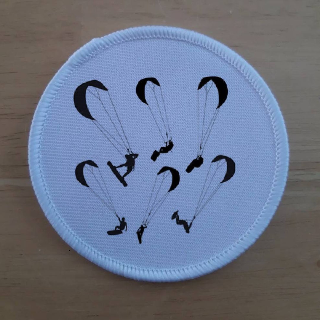 Kite Surfing 7 Inch Patch Badge - Etsy