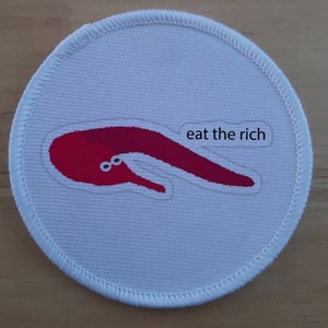 Anti Capitalism Patch Badge