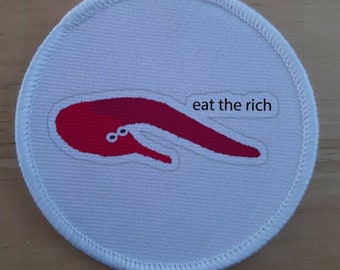 Anti Capitalism Patch Badge