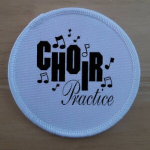 Chor Übung Patch Anstecker