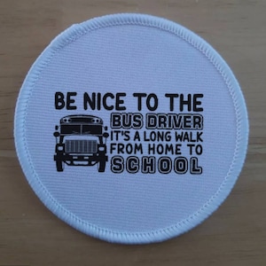 Bus Driver patch badge
