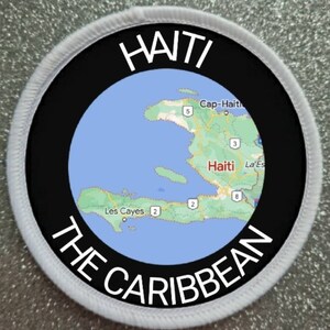 3 Inch Haiti patch badge