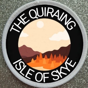 3 Inch The Quiraing Isle of Skye patch badge