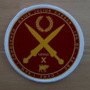 Julius Caesar patch badge