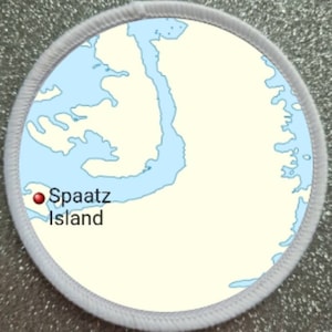 3 Inch Spaatz Island Antarctica patch badge