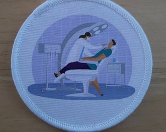 Insignia de parche de dentista