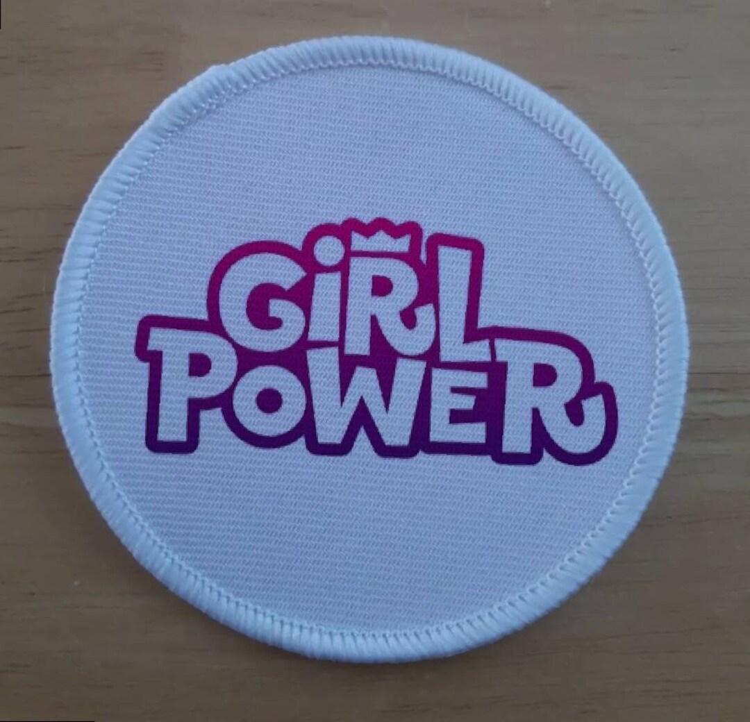 Girl Power Patch Badge Etsy