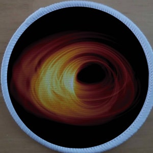 Insignia de parche de sublimación de Black Hole Space