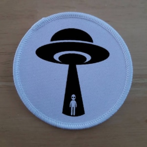 Area 51 Alien sublimation patch badge