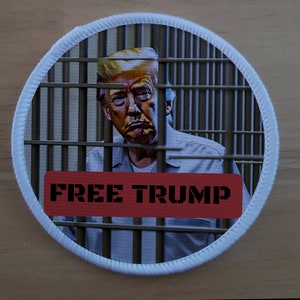 Insignia de parche Trump gratis